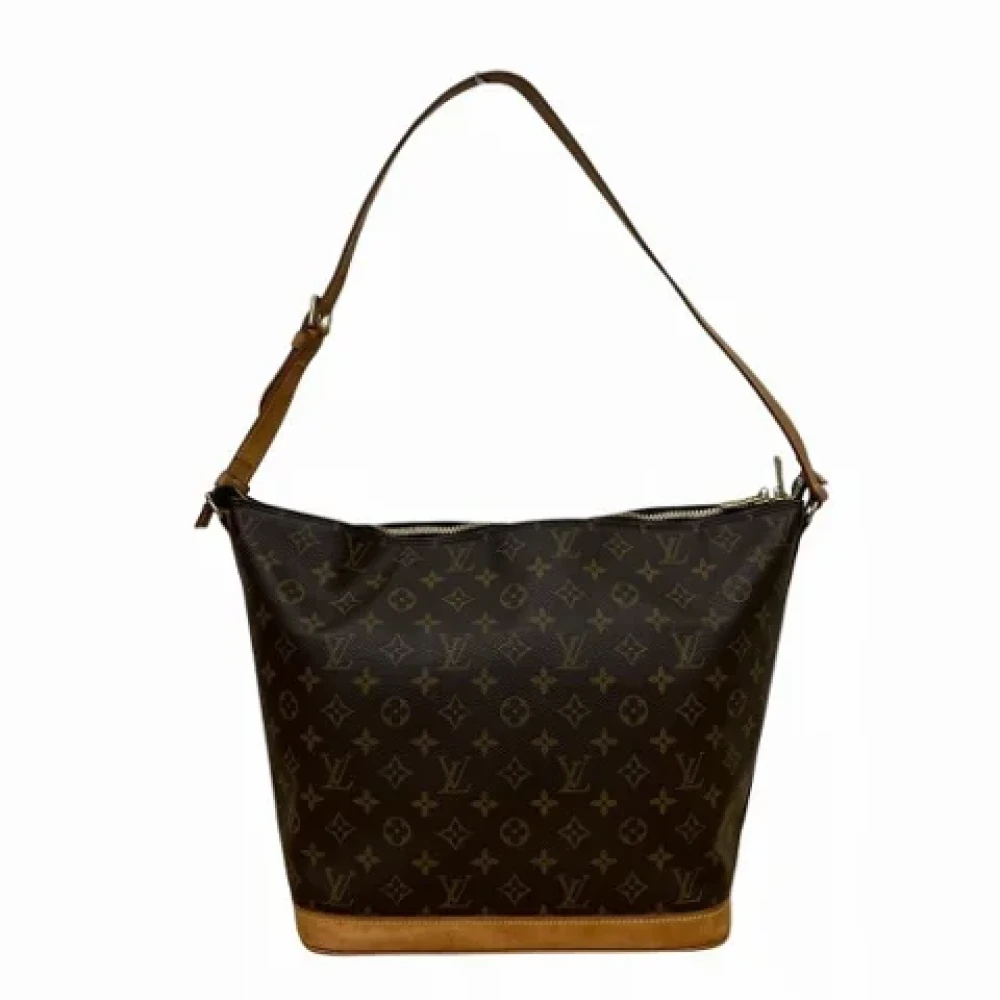 Louis Vuitton Vintage Pre-owned Canvas shoulder-bags Brown Dames