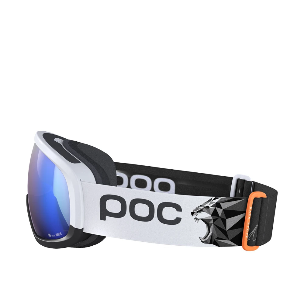 POC Mid Race Goggles Blauw Fovea Multicolor Unisex