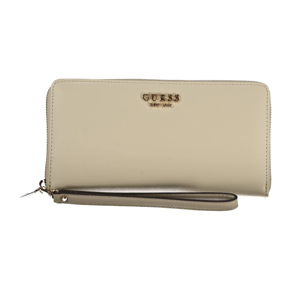Guess Beige Dames Portemonnee Laurel SLG Beige Dames