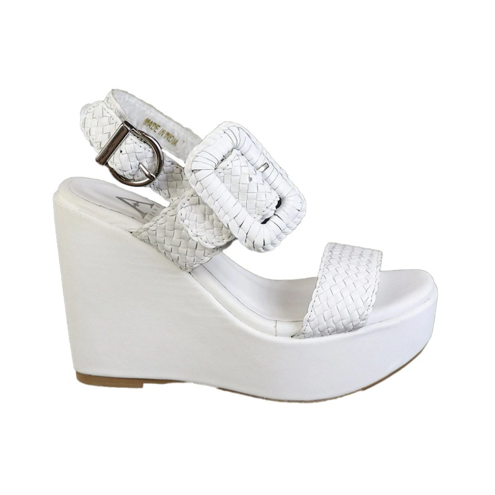 Albano Wedges White Dames