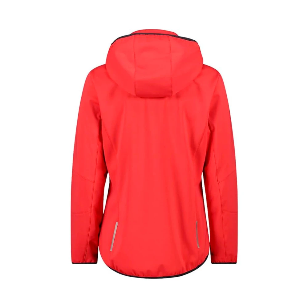 CMP Rode Koraal Waterdichte Jas Regular Fit Red Dames