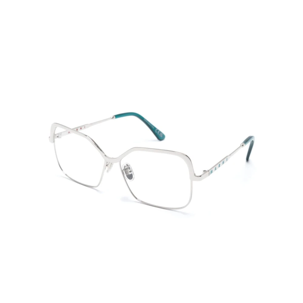 Marni Zilveren Valley Optisch Frame Gray Dames