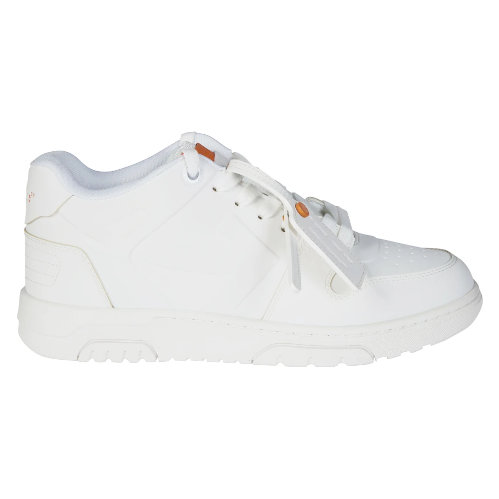 Off Sneaker Con Logo Heren Schoenen Wit