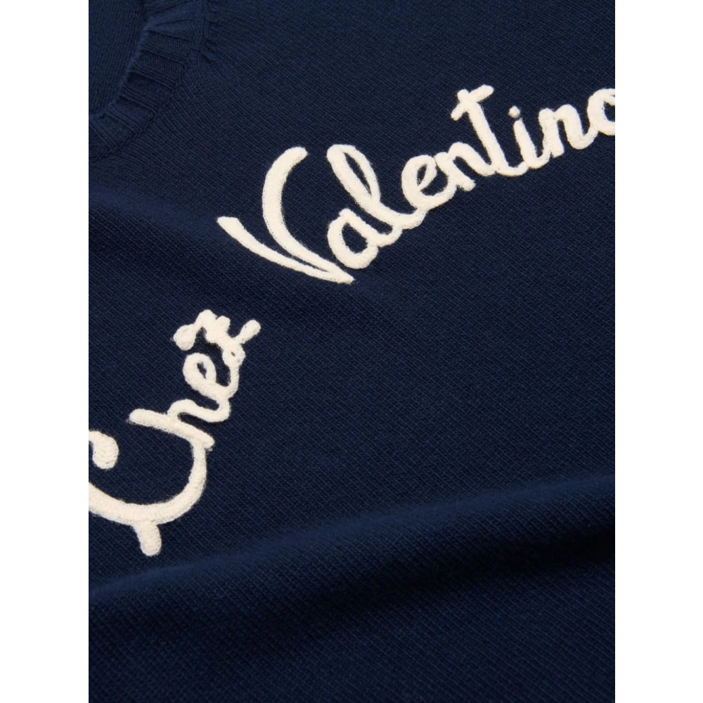 Valentino Garavani Blauwe Sweater Herenkleding Blue Heren