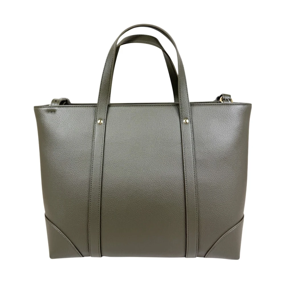 Armani Exchange Women's Green Tote Bags - Shopping Bags - One Size - Bags