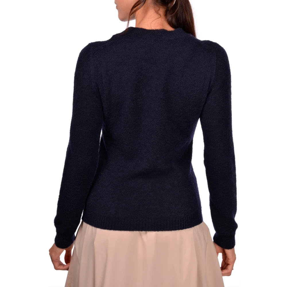 Gran Sasso Veelzijdige Bouclé Trui Blue Dames