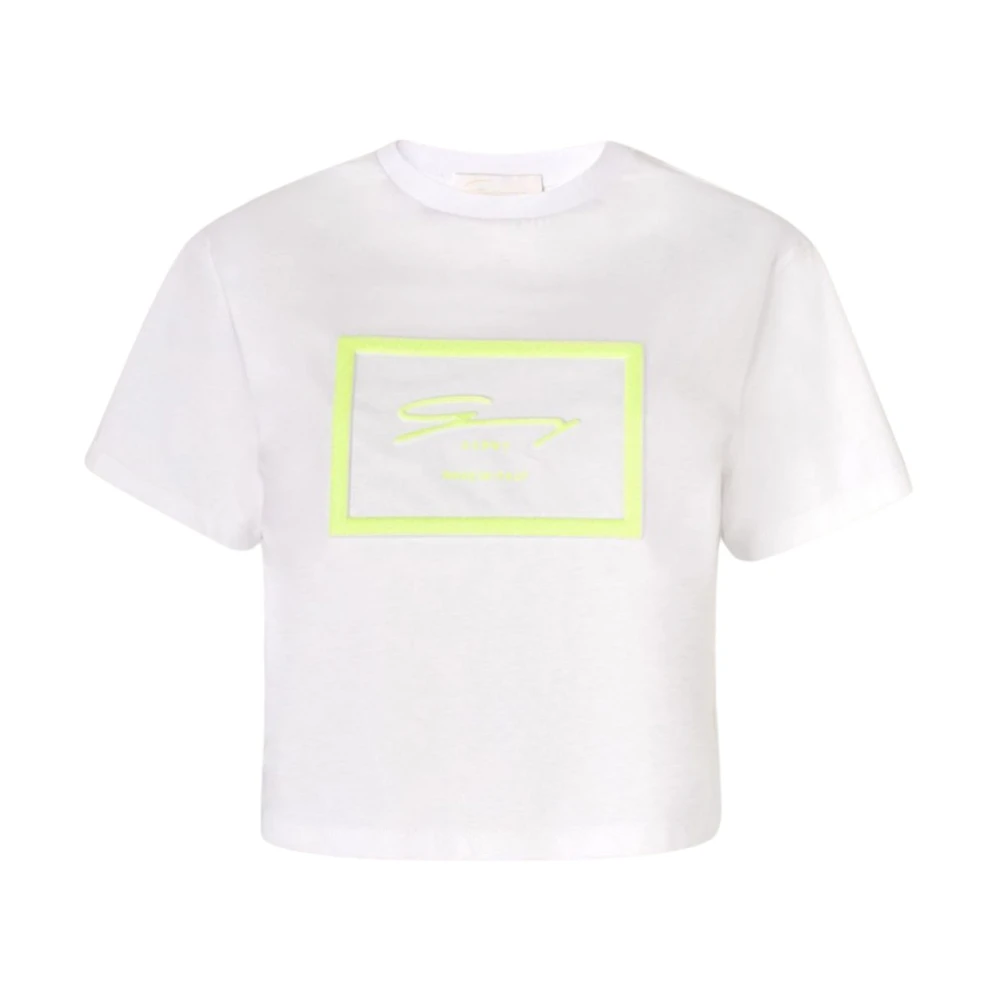 Genny - Tops > T-Shirts - White - Genny - Modalova