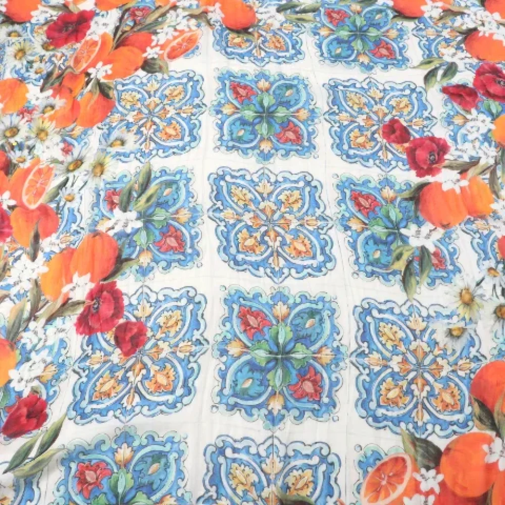 Dolce & Gabbana Pre-owned Cashmere scarves Multicolor Dames