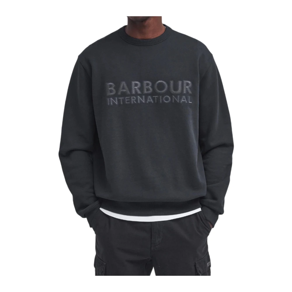 Barbour Zwarte Herentrui Black Heren