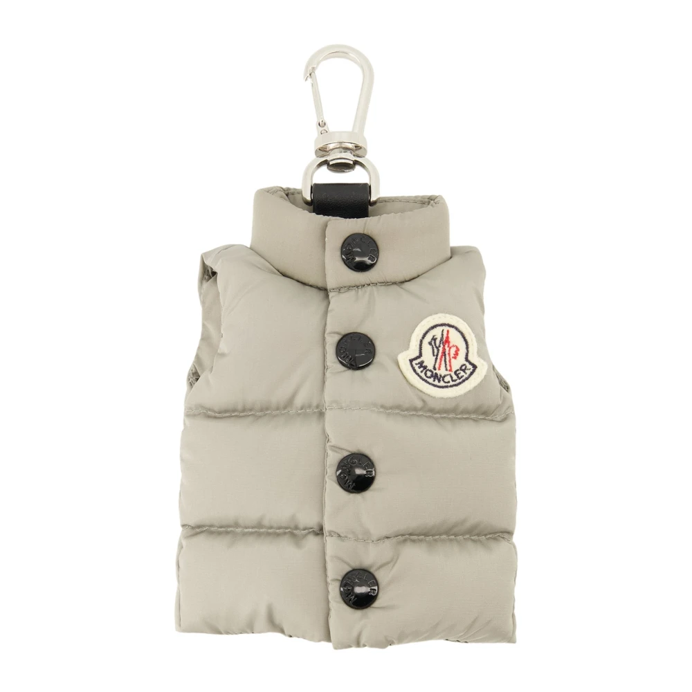 Moncler Gray Vest Keyring - Male - Keychains - One Size - Accessories