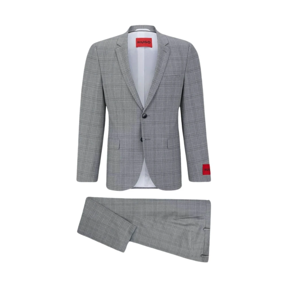 Hugo Boss Stijlvol Herenkostuum Gray Heren