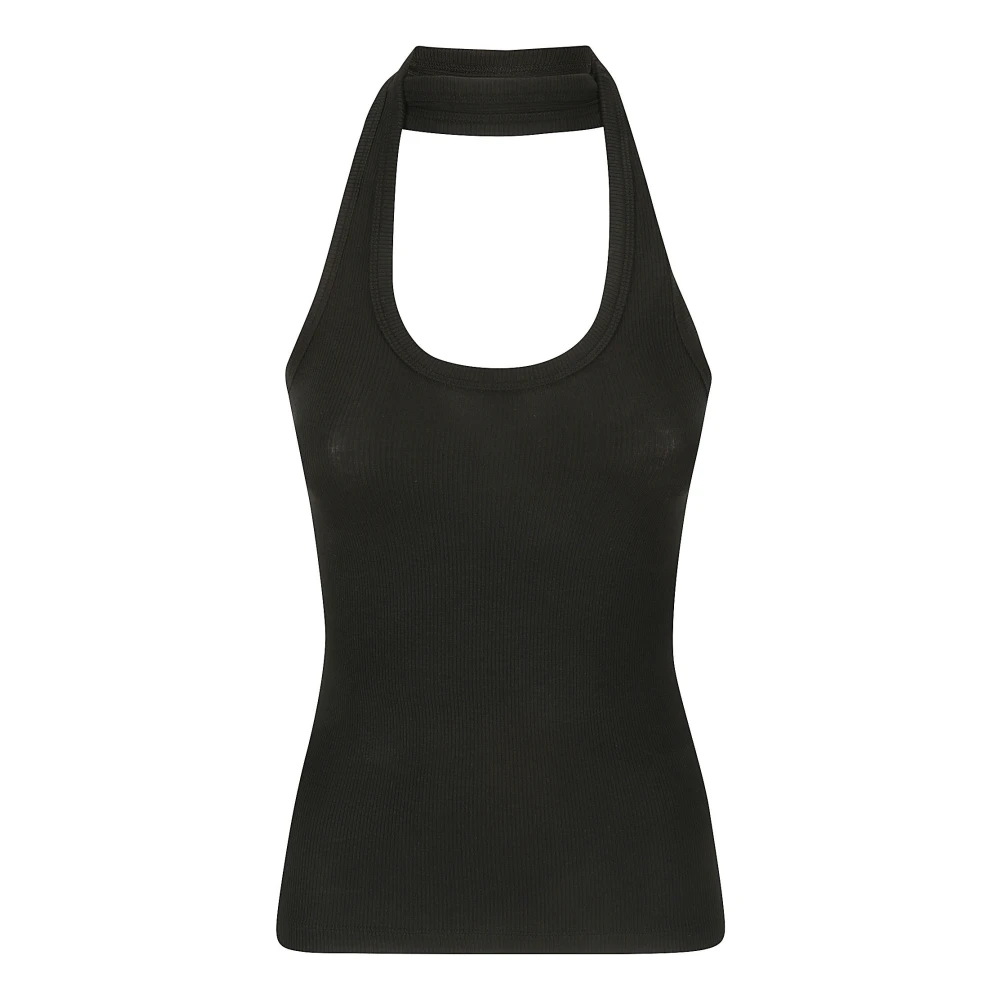 Coperni Ribbed Top Black Dames