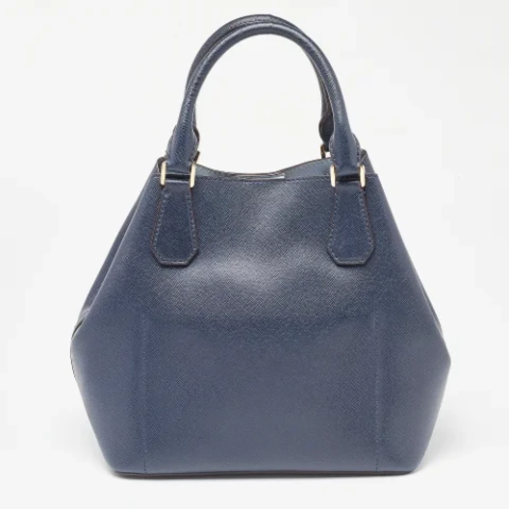 Michael Kors Pre-owned Leather totes Blue Dames