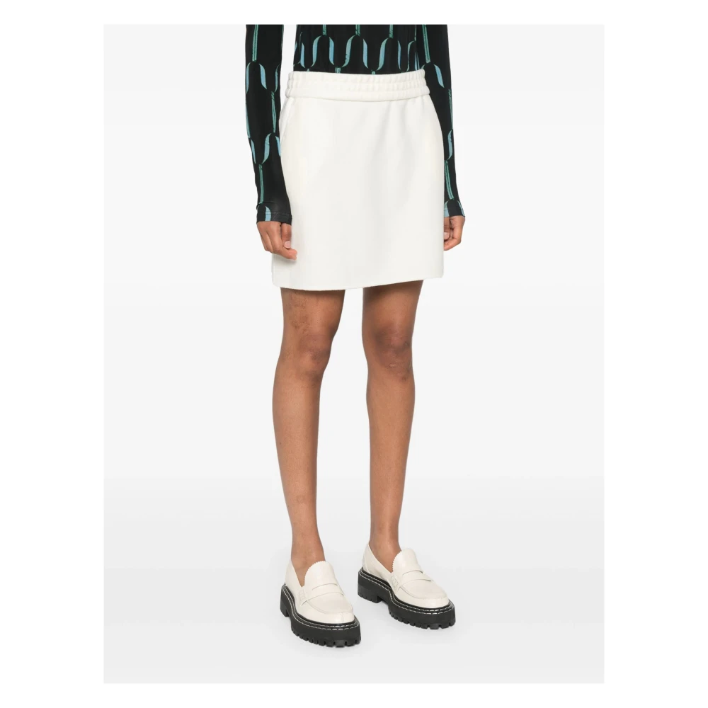 Max Mara Luxe Wol Kasjmier Jersey Beige Dames