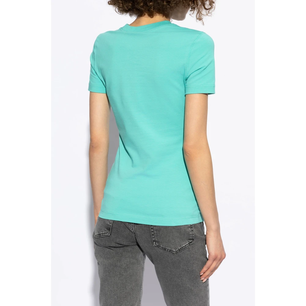 Versace Jeans Couture T-shirt met print Blue Dames