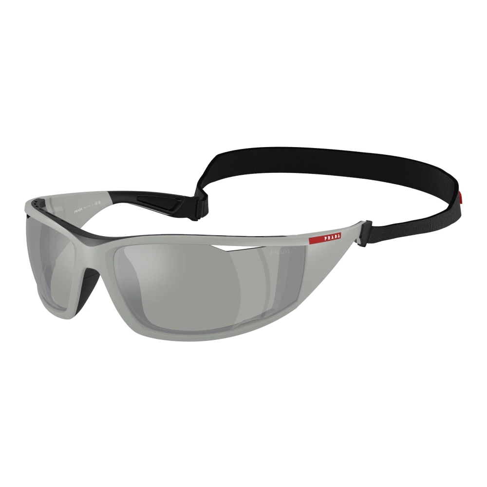 Prada Men's Gray Sunglasses, 54 Mm, Sunglasses Linea Rossa