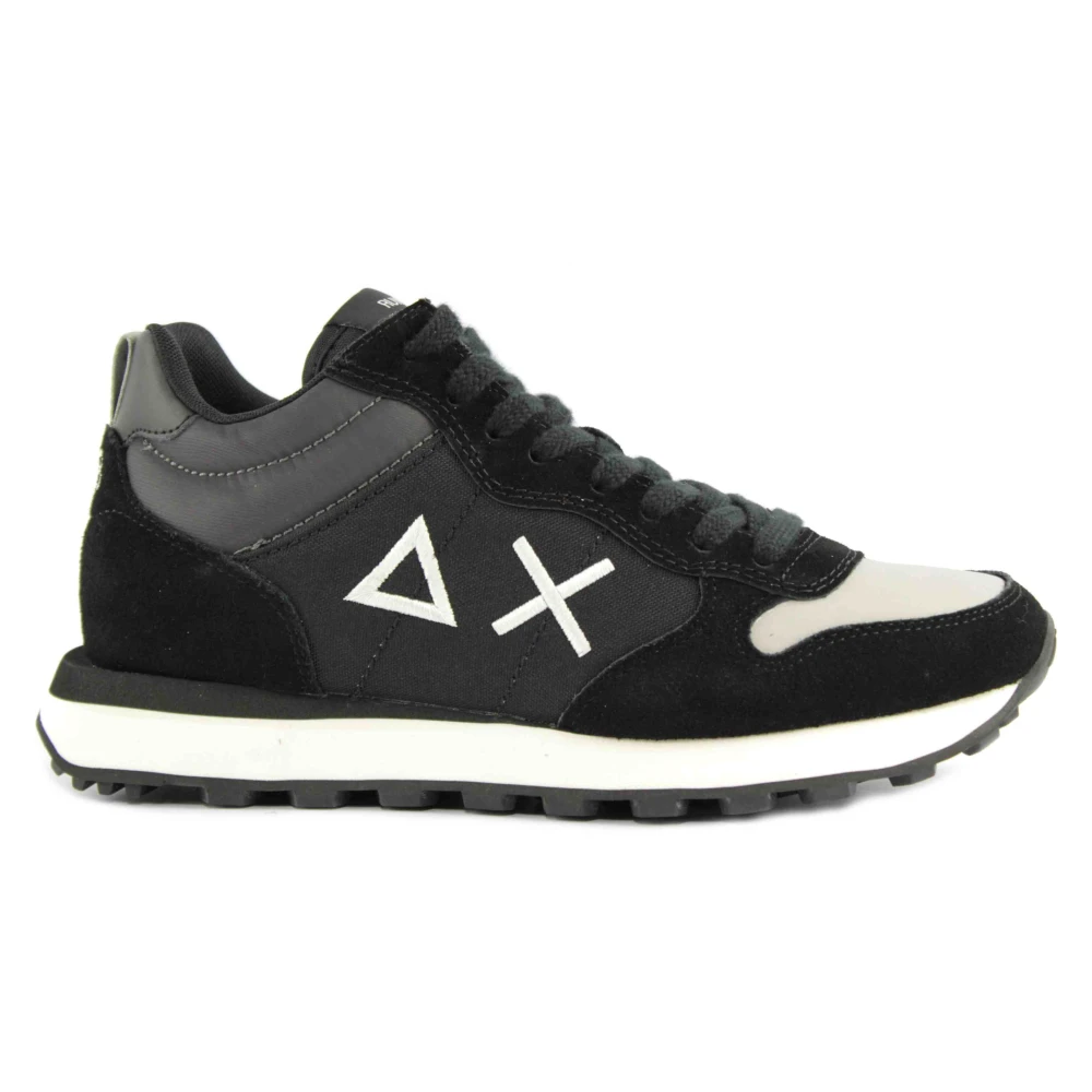Sun68 Zwarte Mid Sneakers Heren Schoenen Veelkleurig Multicolor
