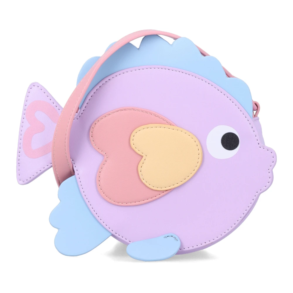 Stella Mccartney Girls Purple Bags, One Size, Fish Bag