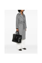 black-flat-top-handle-bag