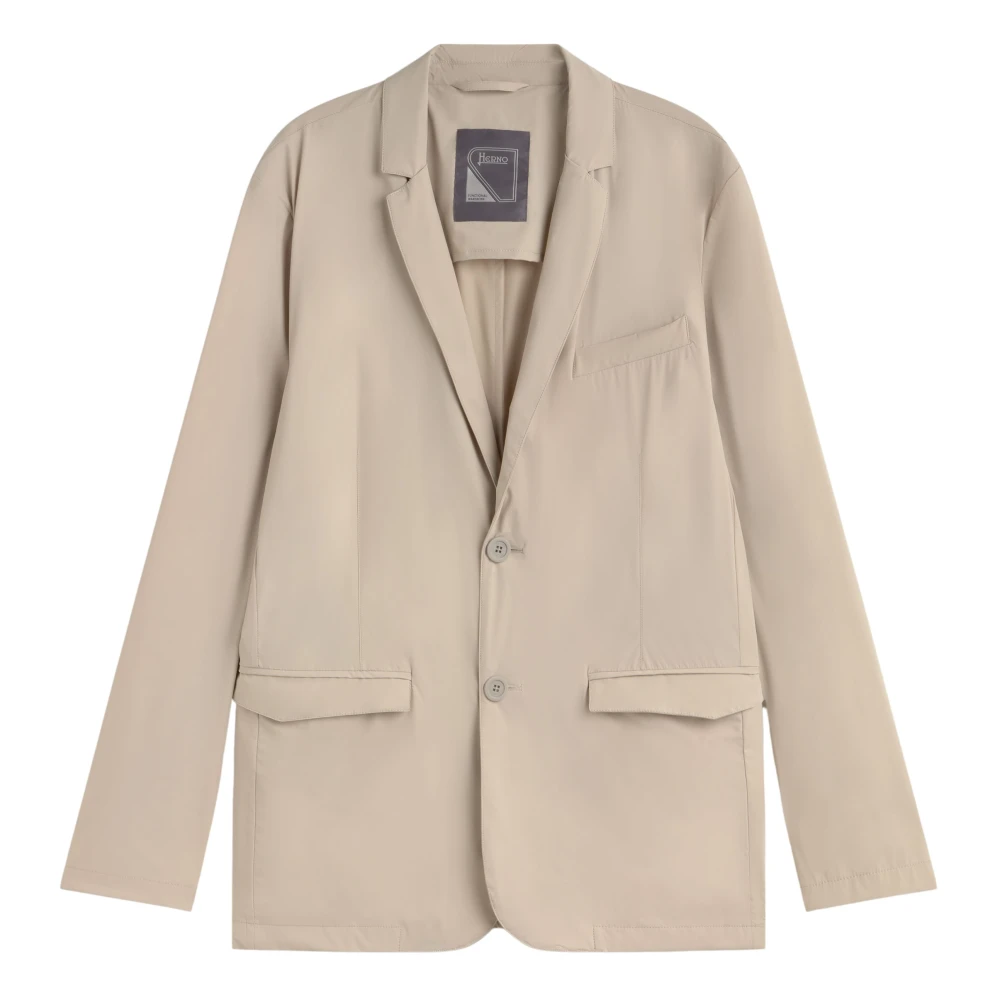 Herno - Jackets > Blazers - Beige - Herno - Modalova