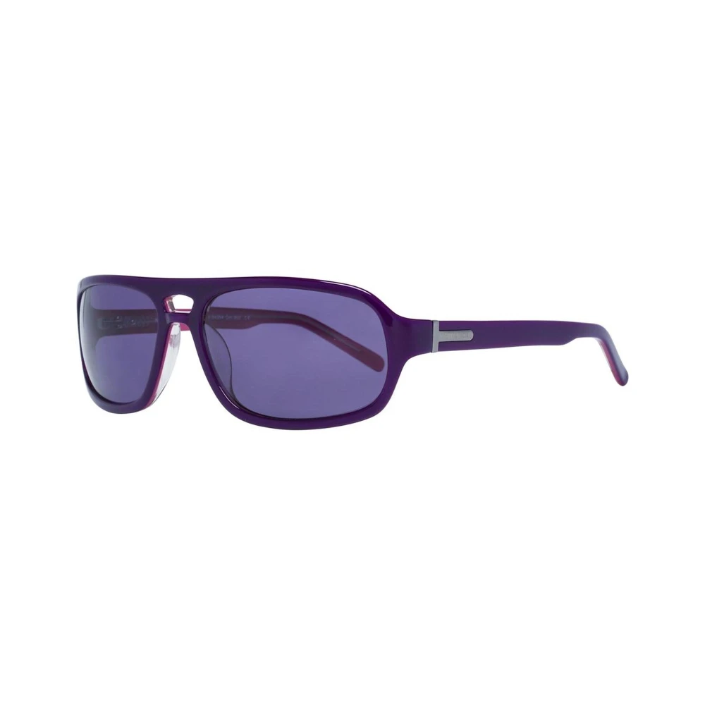 More & More Women's Purple Oval Frame Sunglasses