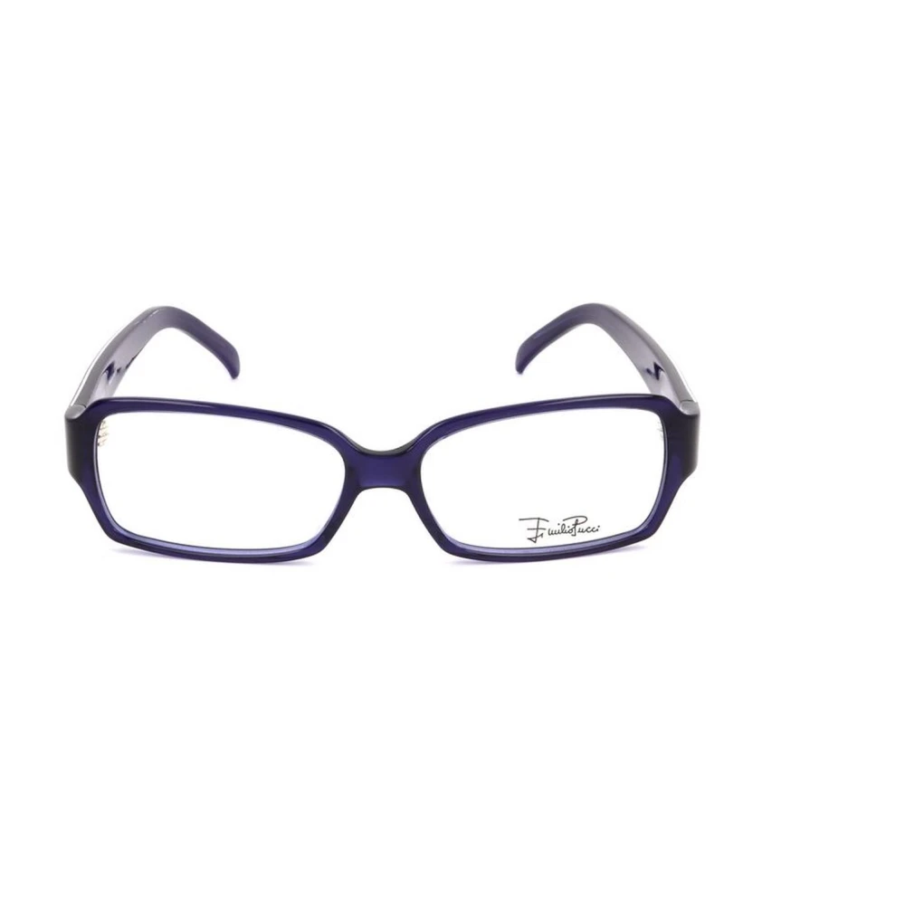 EMILIO PUCCI Blauw Plastic Dameshorloge Frame Blue Dames