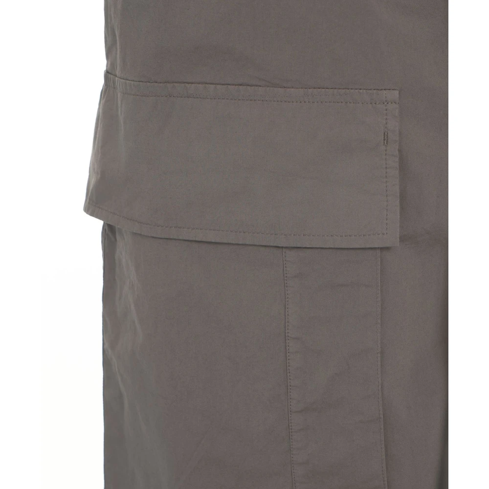 Thom Krom Grijze Cargo Broek Lage Kruis Ontwerp Gray Heren