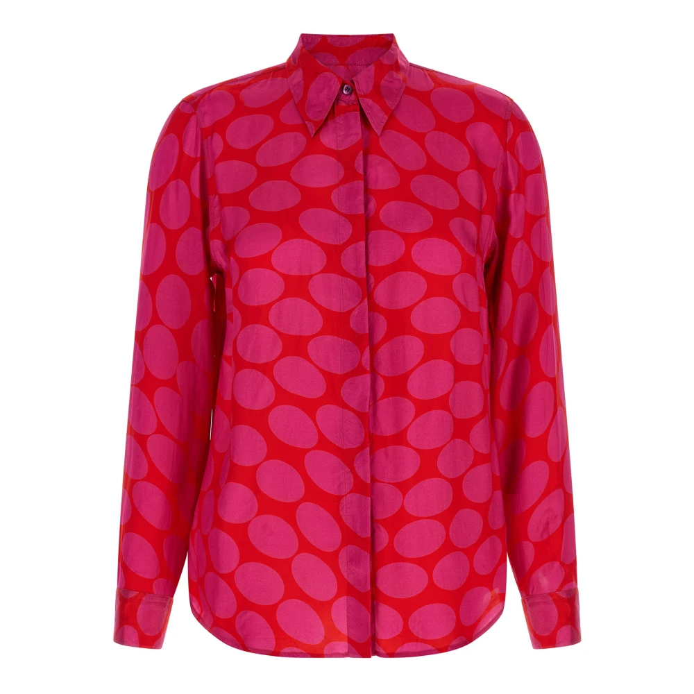 Dries Van Noten Women's Pink Shirts, Xl, Chowy Shirt
