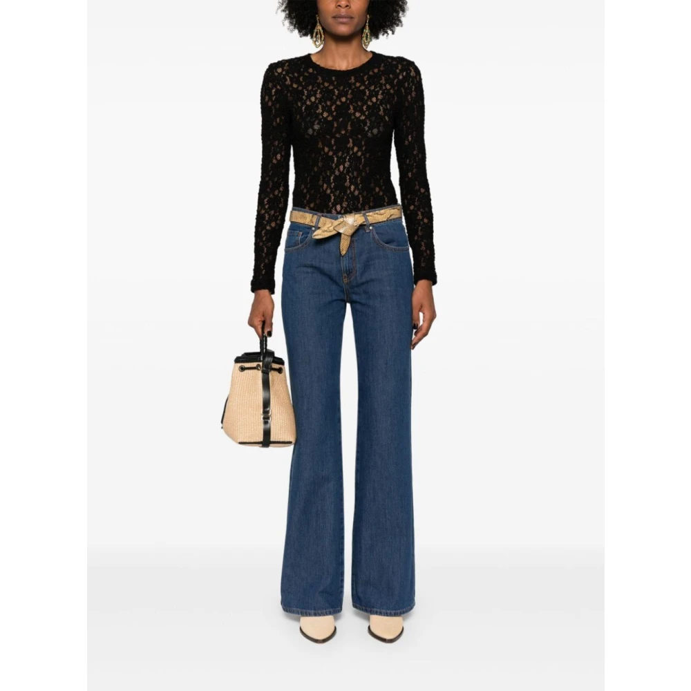 P.a.r.o.s.h. Jeans Broek Blue Dames