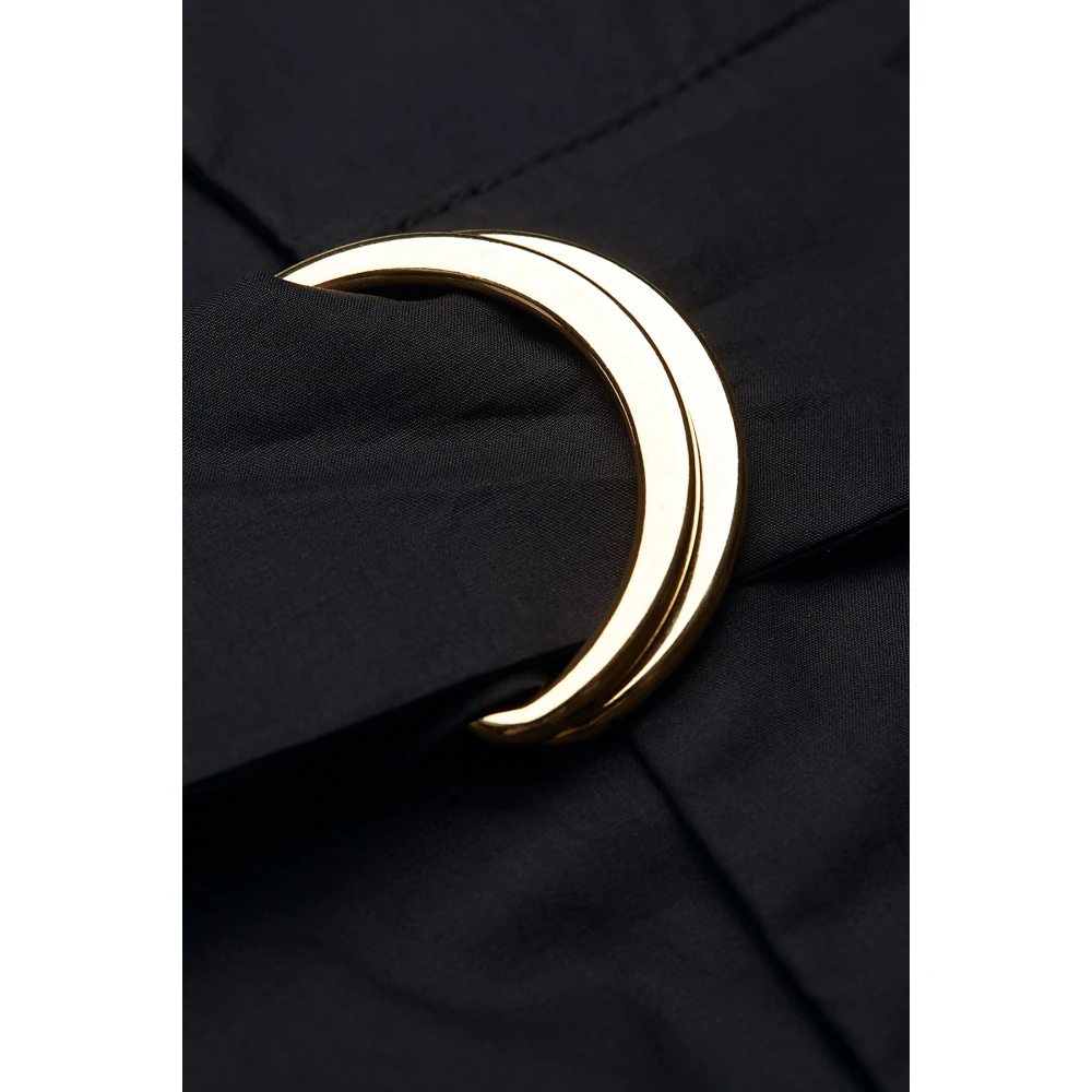 CINQUE Katoenen Elastische Taille Rechte Pijp Broek Black Heren