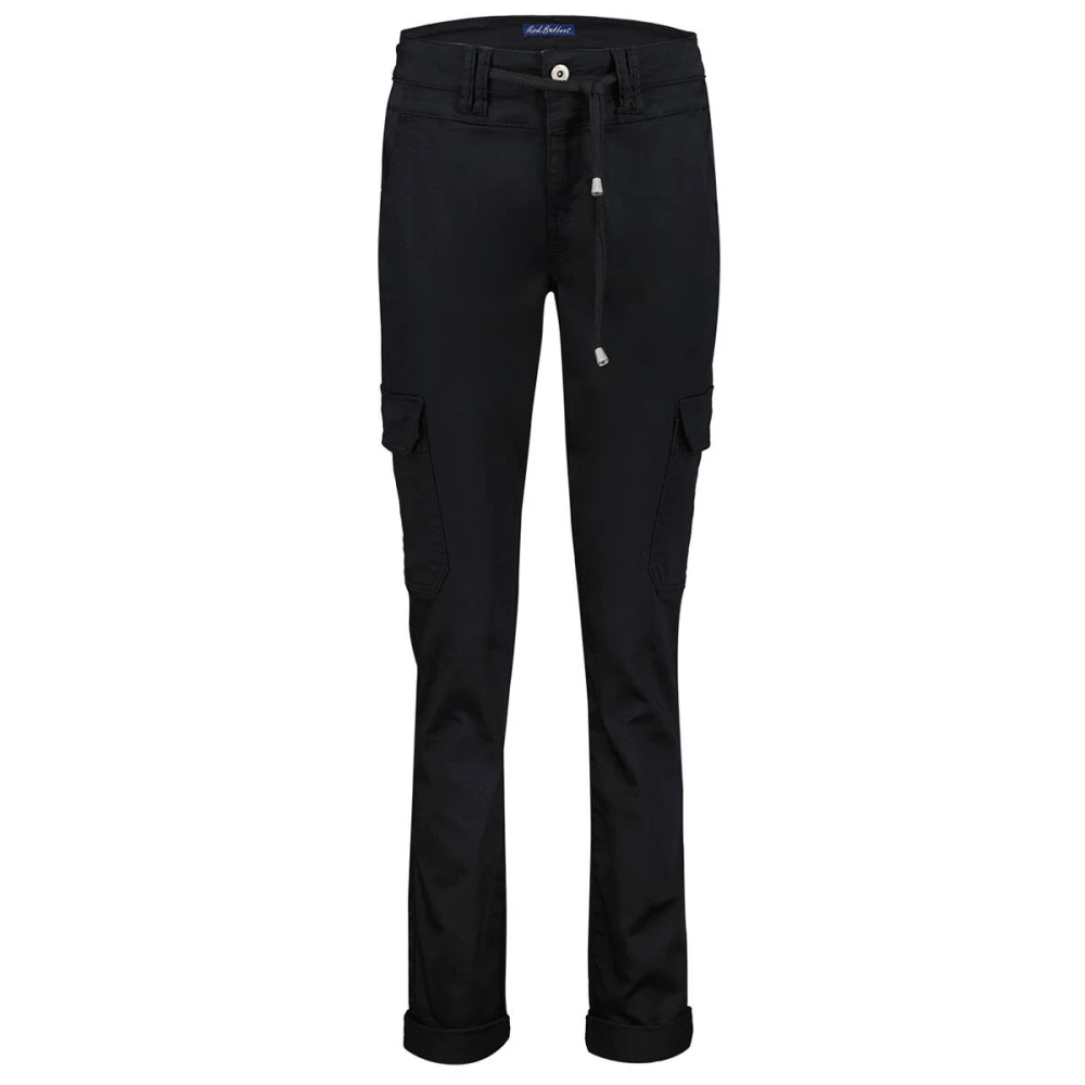 Red Button Cargo Jog Broek in Rood Black Dames