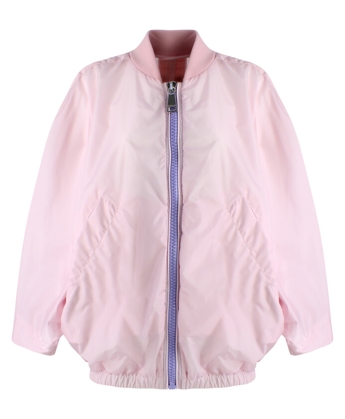 blouson-bomber-zippe-a-effet-fronce