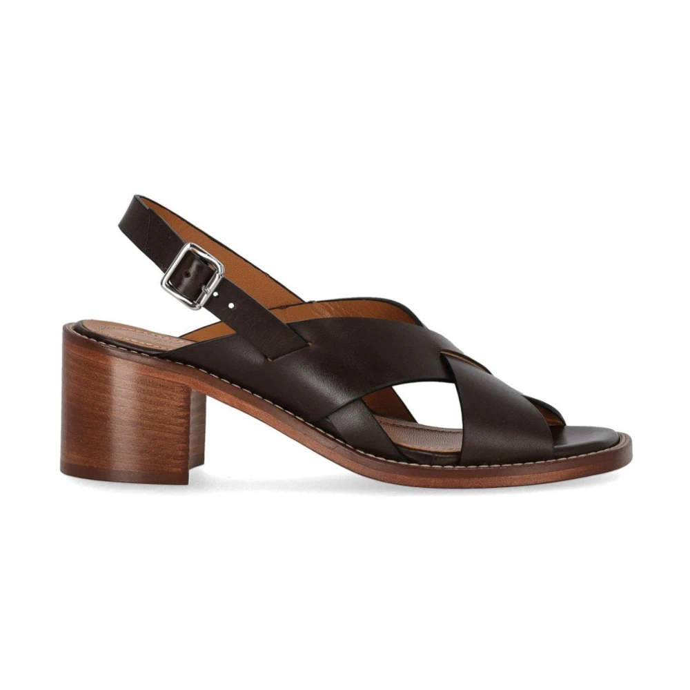 Guglielmo Rotta Women's Brown High Heel Sandals, 4 Uk, Glyde Heeled Sandal