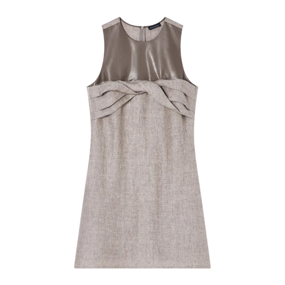 Emporio Armani Damen Beige Kleider, Sgröße: