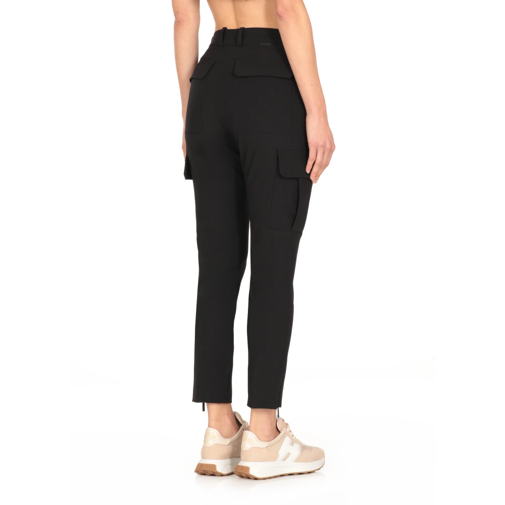 RRD Zwarte Cargo Broek met Zakken Black Dames