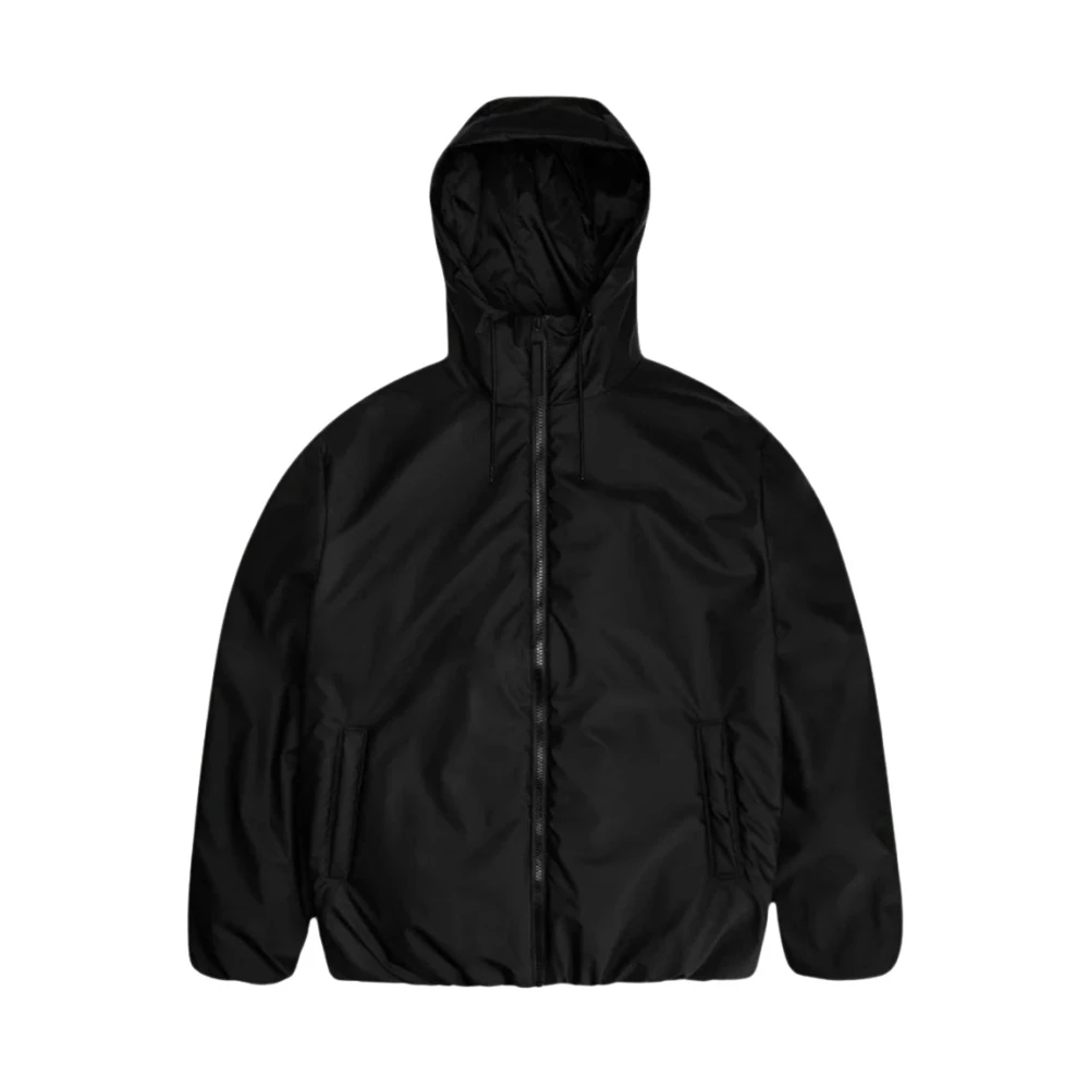 Rains Lohja Short Insulated Jacket Black Dames