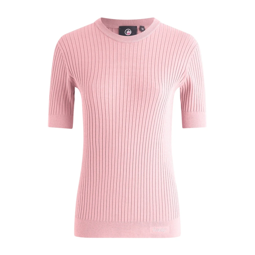 Fusalp Femme Rose Pulls, Taille: 42 Fr T-Shirt À Manches Courtes Jadou