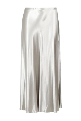 Satin Maxi Kjol