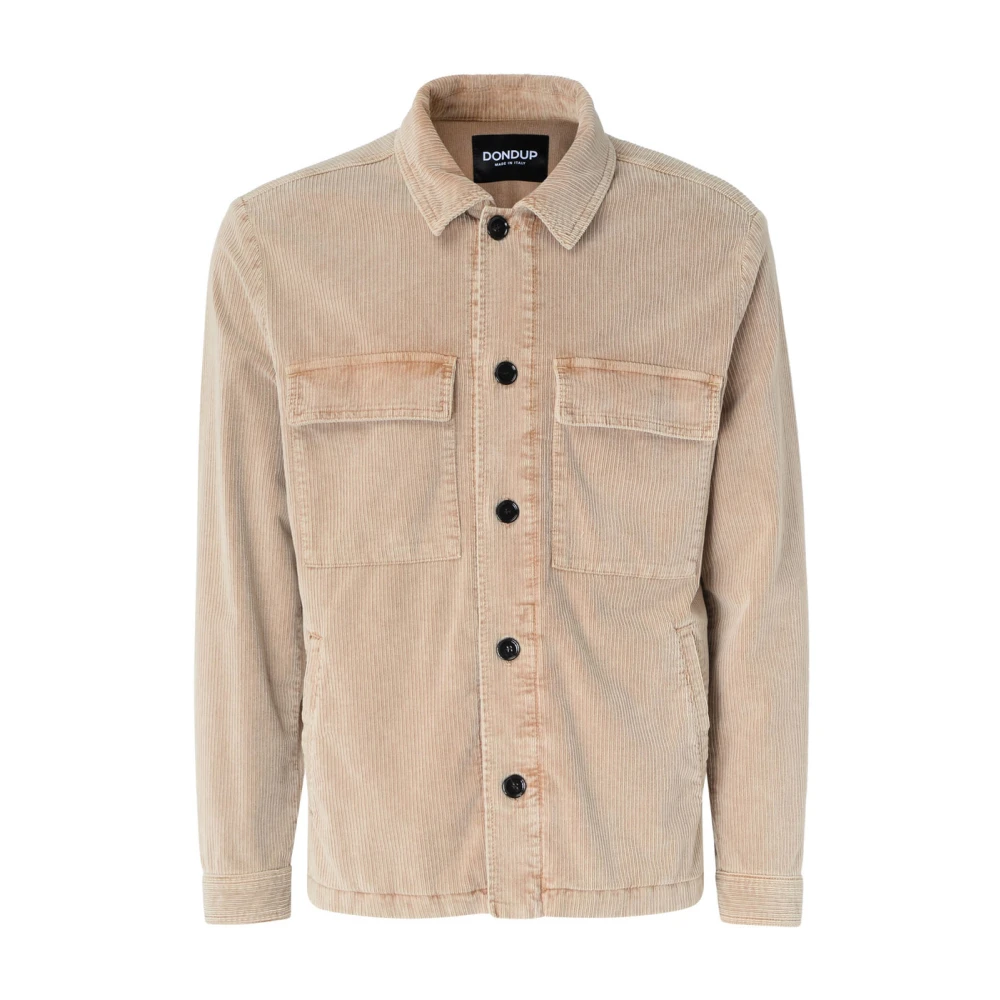 Dondup Stijlvolle Shirtjas Brown Heren