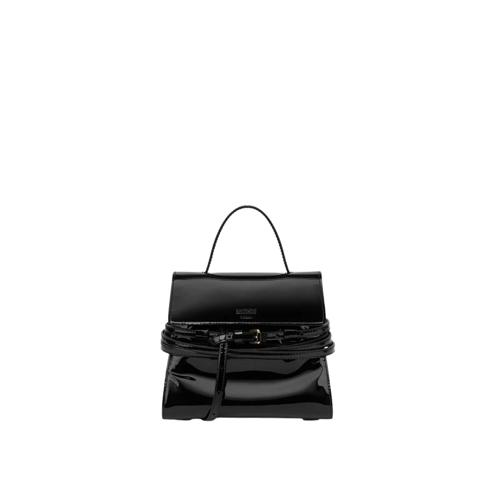 Moschino Donna Nero Borse, Taglia Unica, New,