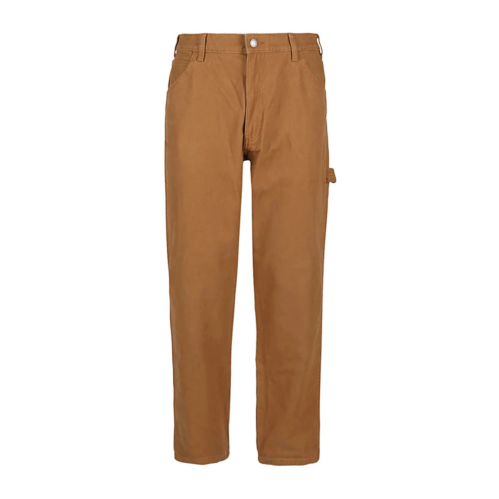 Dickies Duck Canvas Carpenter Byxor Brown, Herr