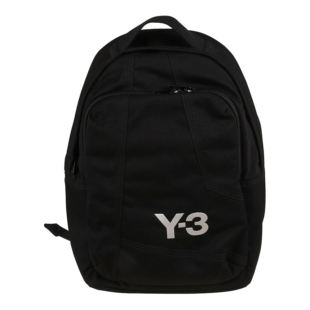 Y-3 Gerecyclede nylon rugzak met geborduurd logo Black Dames