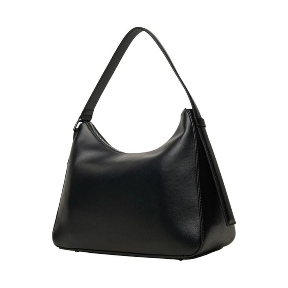 Calvin Klein Zwarte Middelgrote Handtas Dames Collectie Black Dames