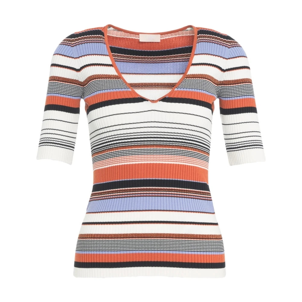 Knitwear > V-neck Knitwear - - Liu Jo - Modalova
