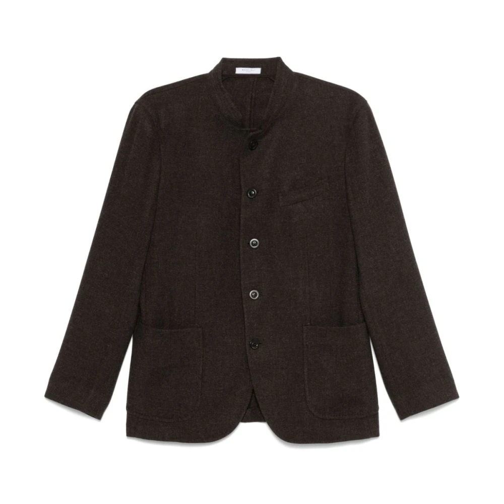 Boglioli Bruine wol-kasjmier blend jas Brown Heren