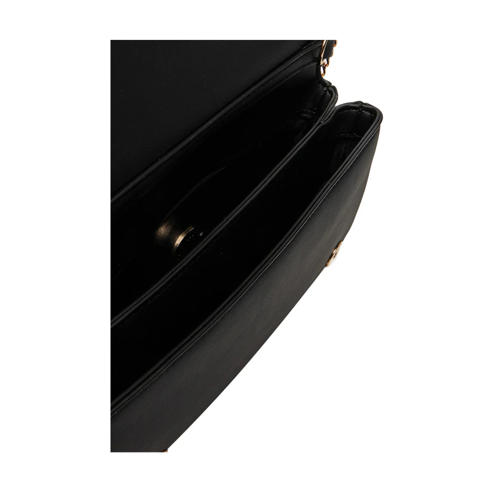 Moschino Zwarte Schoudertas Trendy Elegant Black Dames