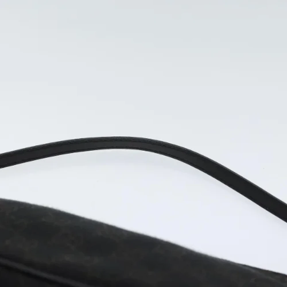 Gucci Vintage Pre-owned Canvas pouches Black Dames