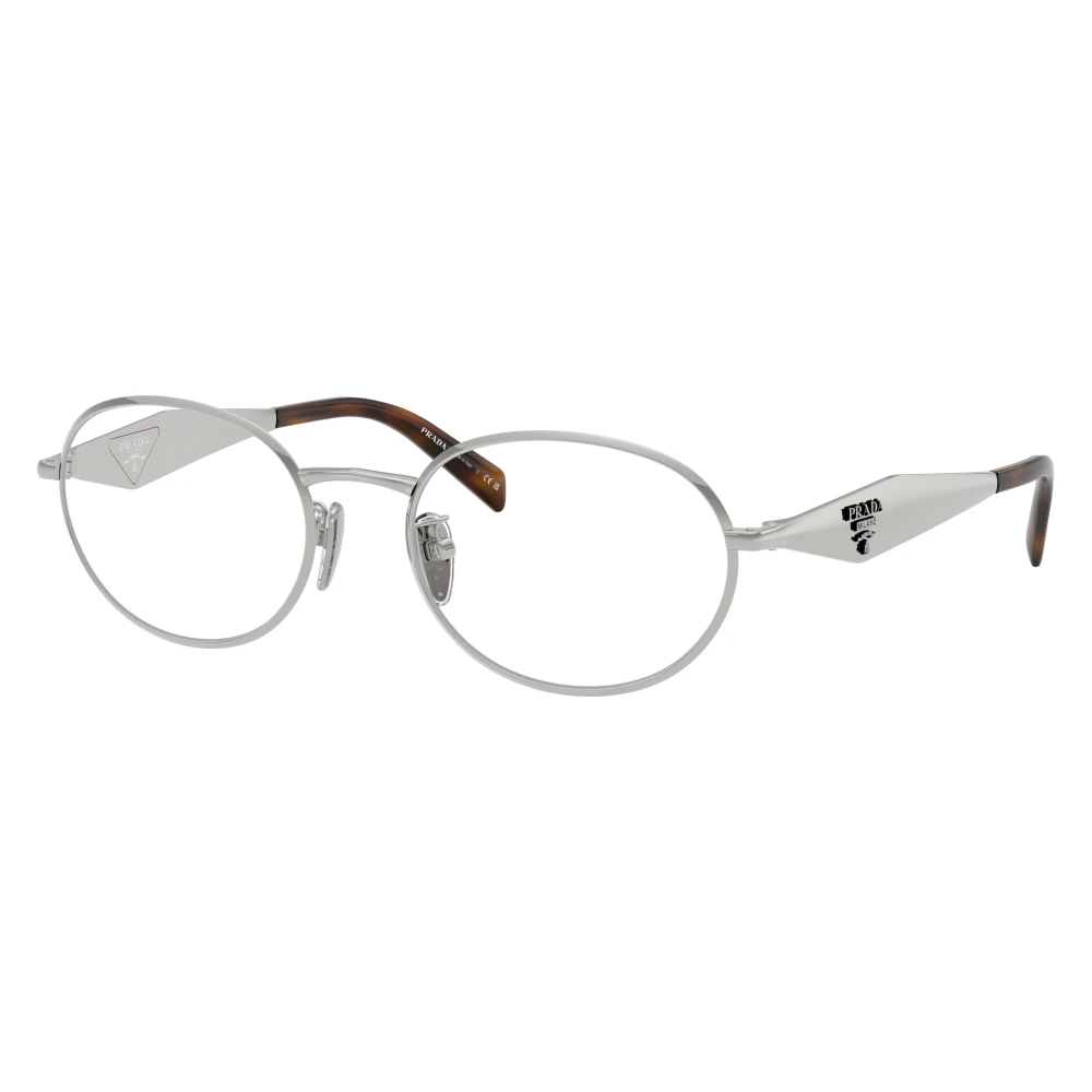 Prada Unisex Gray Pr D53vd Optical Frame - Glasses - 54 Mm - Accessories