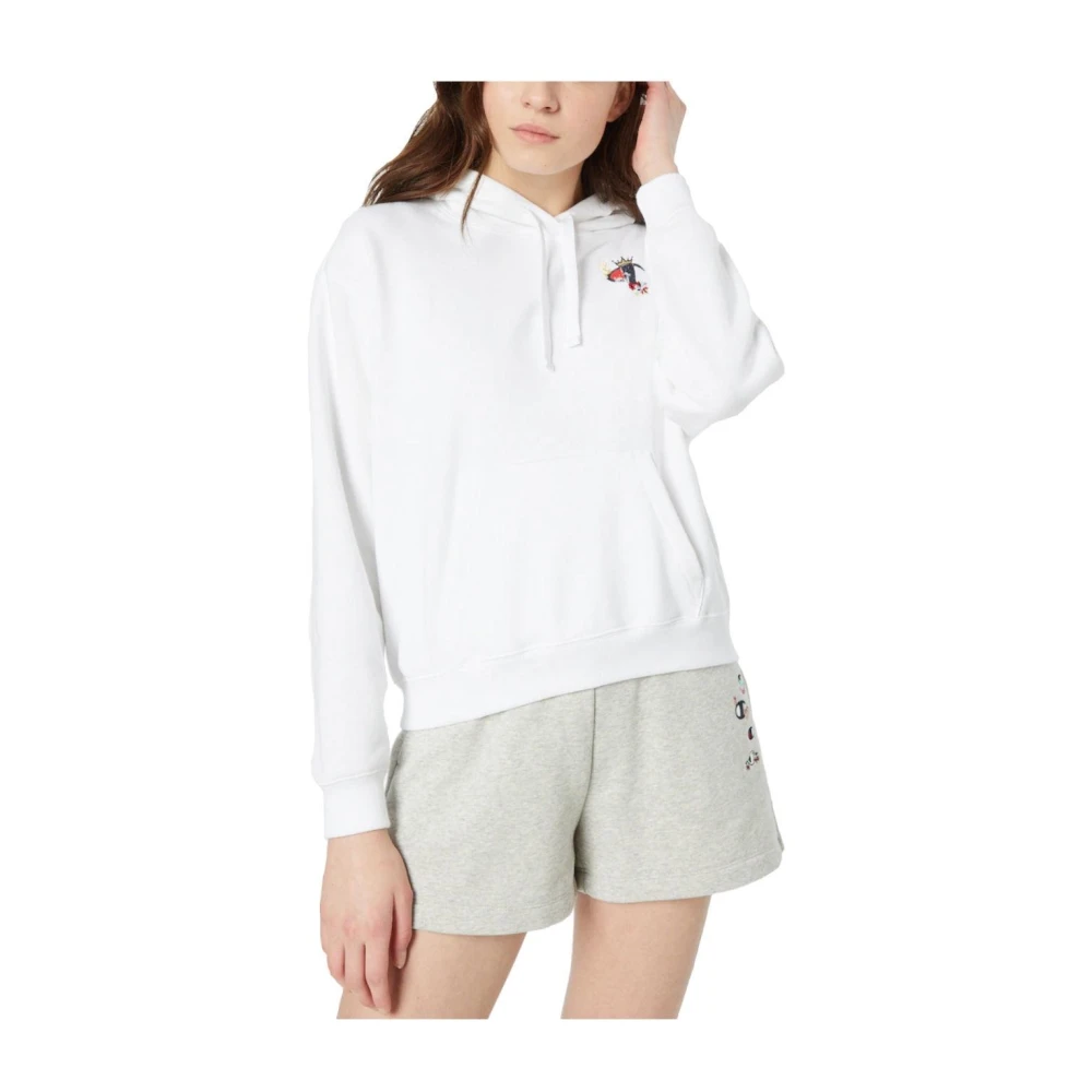 Champion Women's White Hoodie - Hoodies - Xs - Sweatshirts & Hoodies
