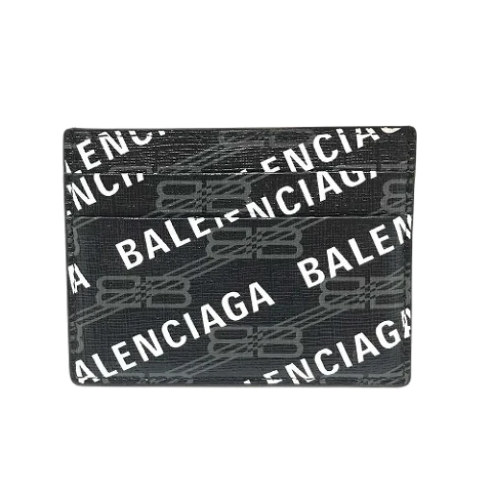 Balenciaga Vintage Pre-owned Leather wallets Black Heren